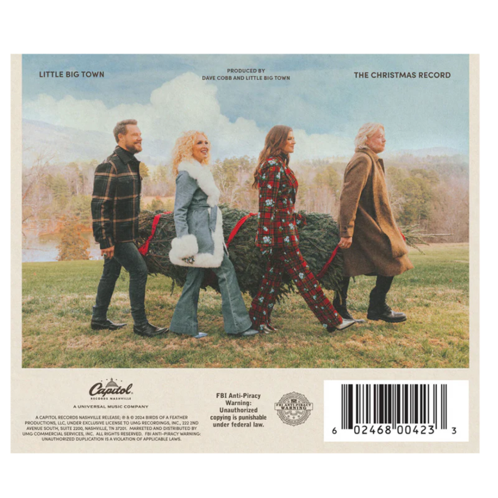 The Christmas Record (CD) Back