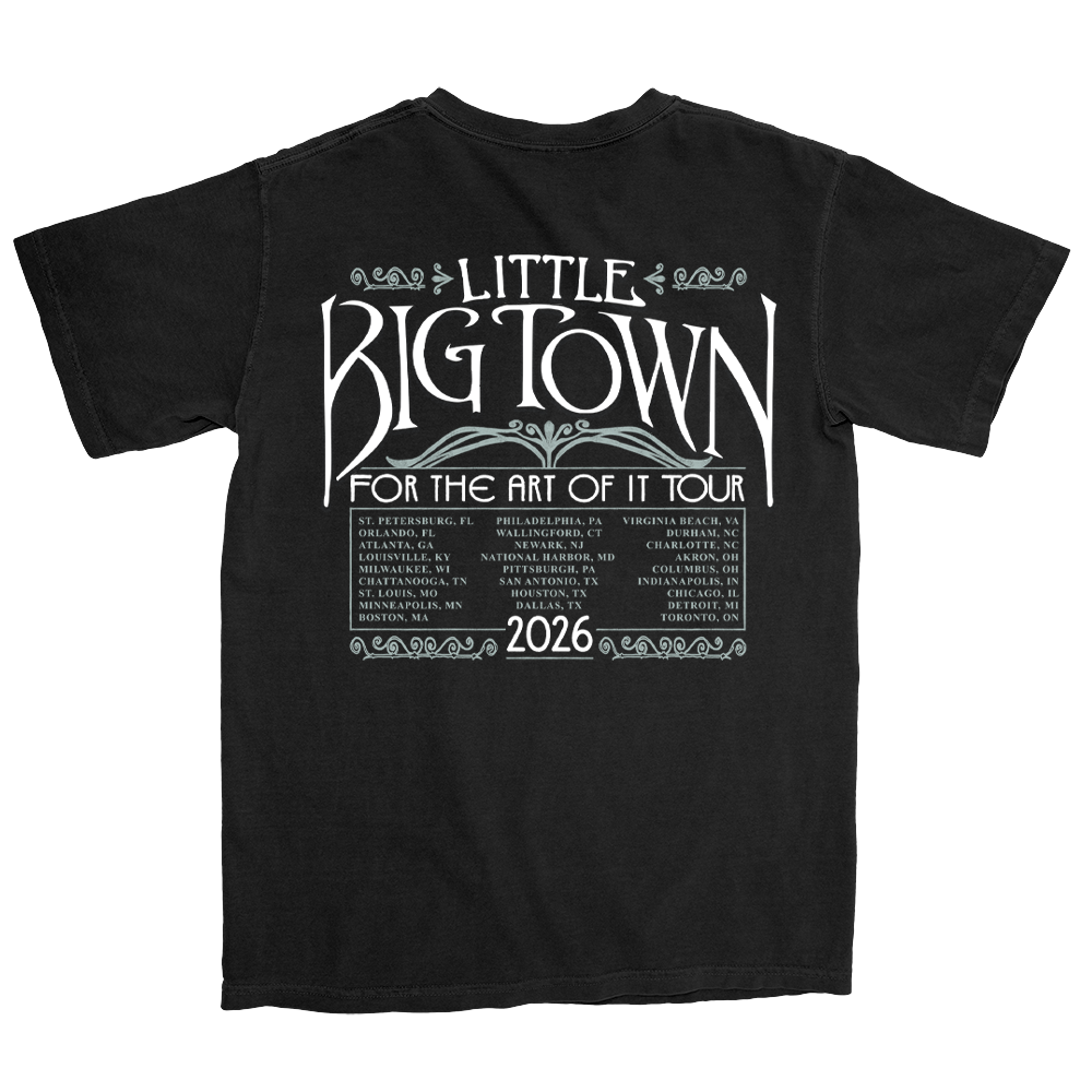 For the Art of It Tour Tee Back